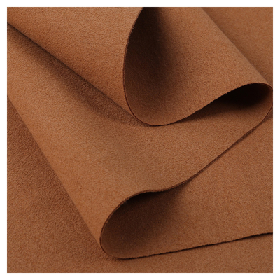 Brown 0.9mm prägte Kunstleder-Chemiefasergewebe PVC mit Leder überziehen für Taschen