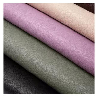 Faux-beschichtete lederne Gewebe-PU Microfiber-Gewebe-Leder für Handtaschen